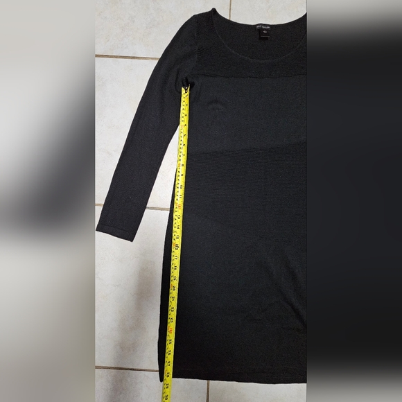 Ann Taylor sweater dress black medium - Picture 4 of 4